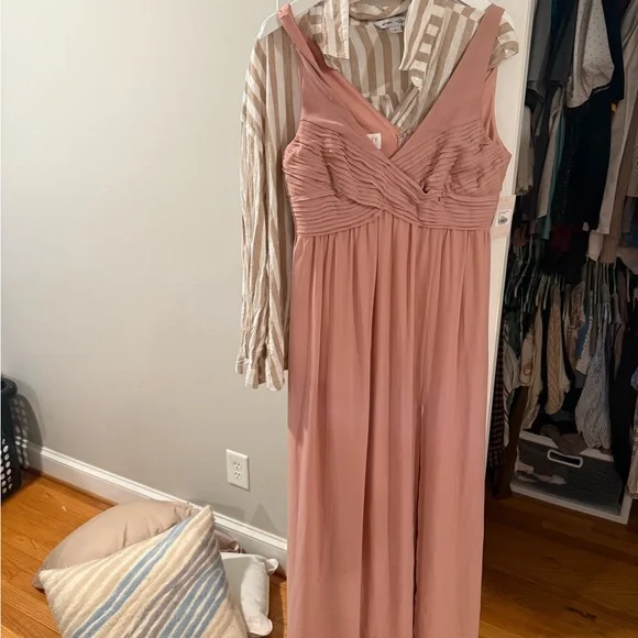 Birdy Grey Maternity Bridesmaid Dresses Dusty Rose Desert Rose Bridesmaid  Dress Chiffon Size 1x Birdy Grey